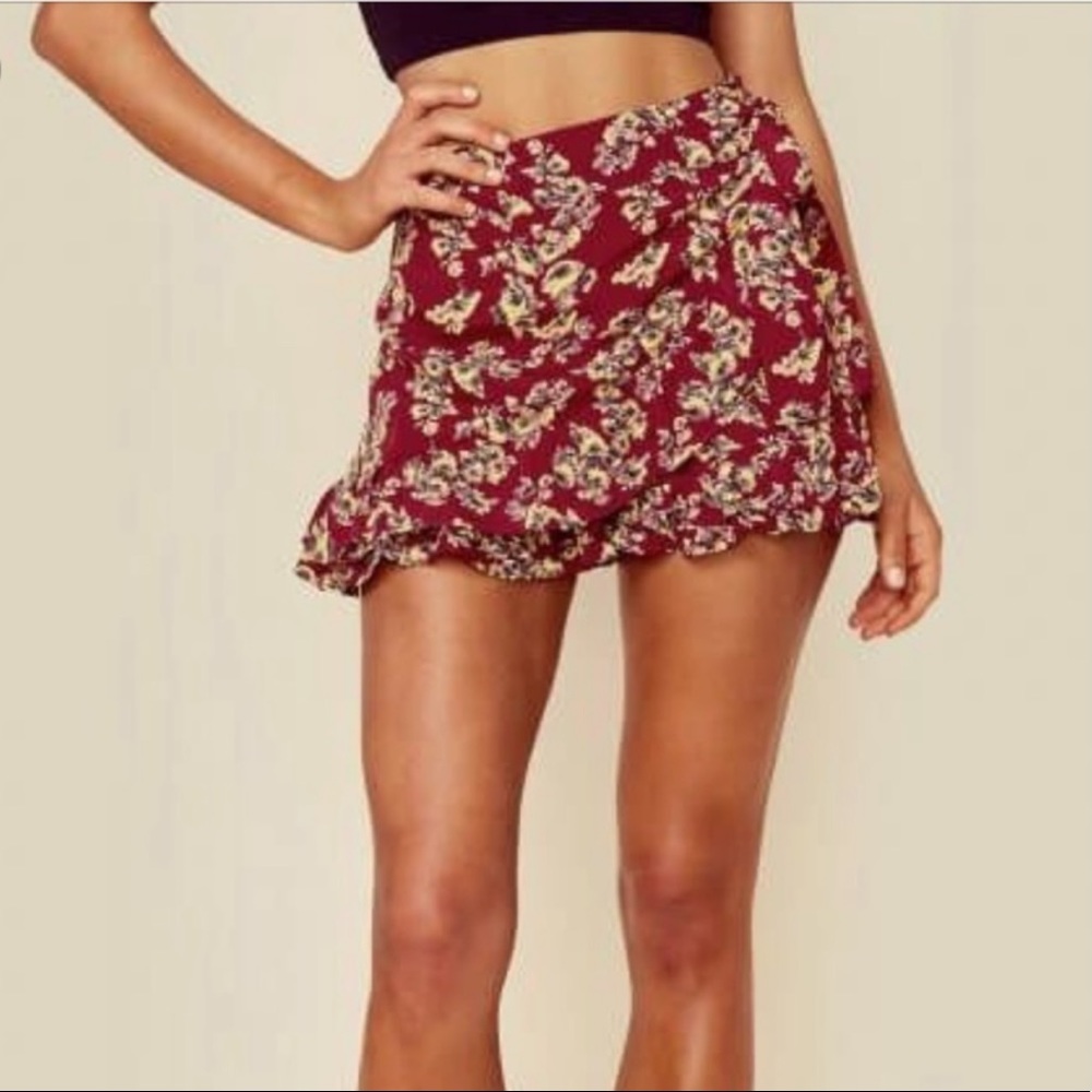 Blue Life Ruffle Short